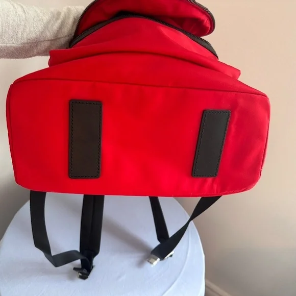 Michael Kors Kent Backpack In Red - Picture 6 of 11